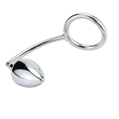 Anal Hooks Cock 4663 Set Hook with Steel Ring Stainless DiscreetChoice Anal 1007